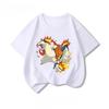 Potdemiel Summer New Pikachu Childrens Pure Cotton TShirt Comfortable and Breathable Suitable for Both Boys and Girls
