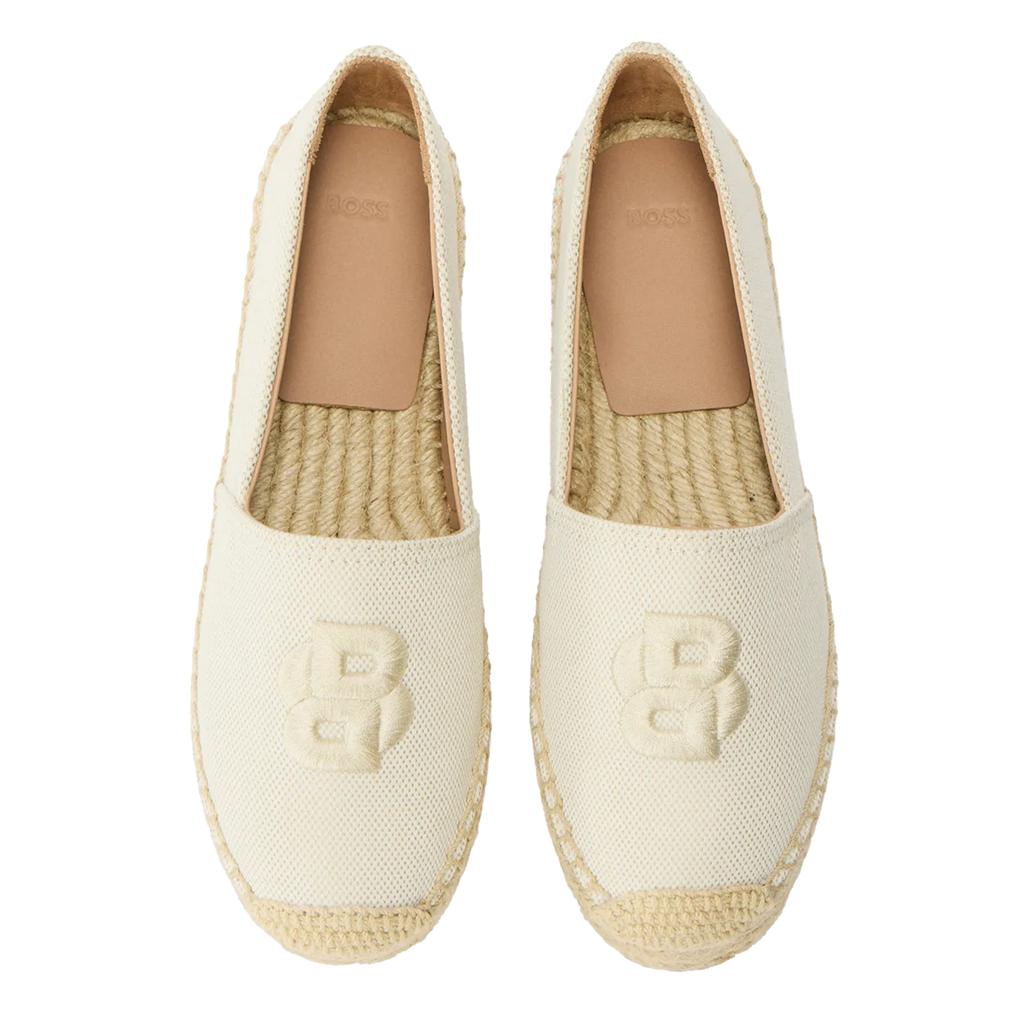 Boss Womens/Ladies Leather Flat Espadrilles