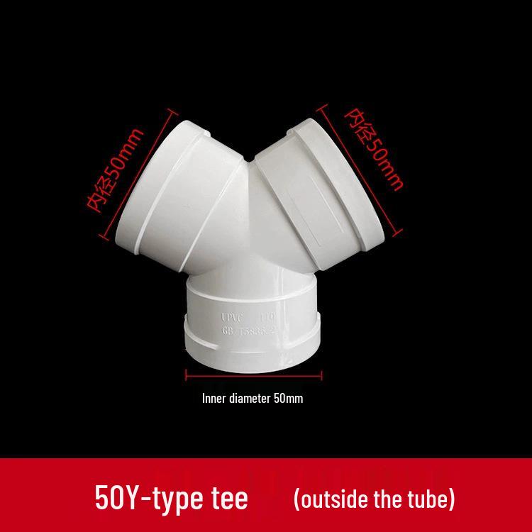 PVC Redukční T-kus s inspekčním otvorem a hrdlem/trnem