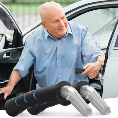 1/2 Stück Autogriff Gehstock Fahrzeugtür Haltegriff Ständer Gehhilfe Senioren Mobilität Tragbares Autozubehör Autotür Riegelgriff