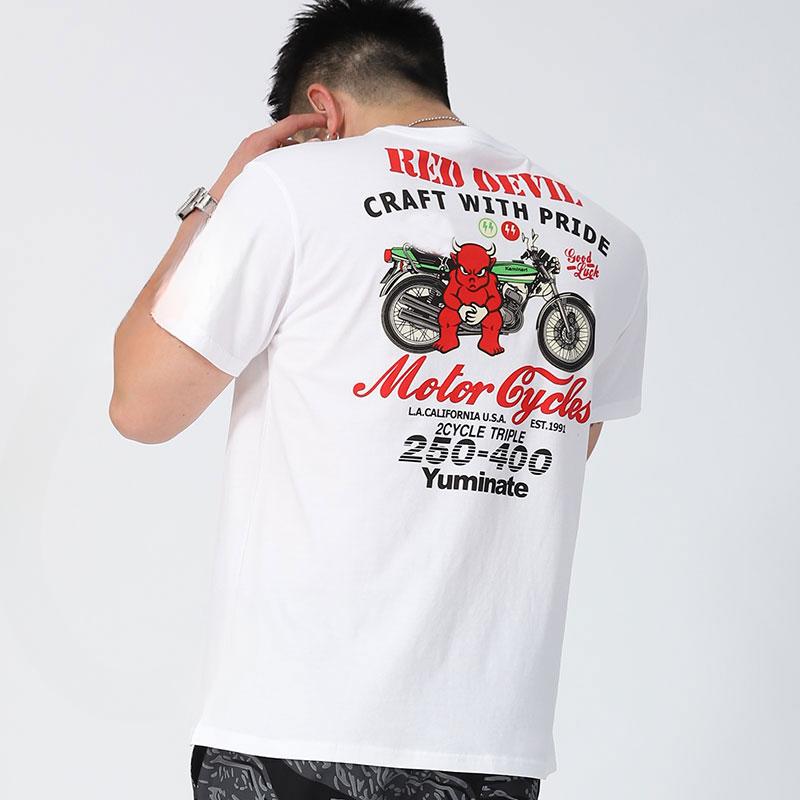 2025 Americký drsný chlap Harley Těžký motocykl Retro motocykl Fanoušek Jízda Tričko Krátký rukáv Pánské Bavlněné tričko Pracovní tričko