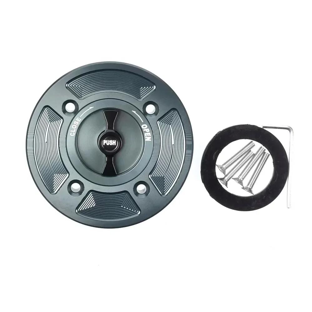 CNC Fuel Tank Cap Cover For Kawasaki Z650 Z900 2017-2019 Z400 2019-2020 Ninja 650 2017-2019 NINA400 2018-2020