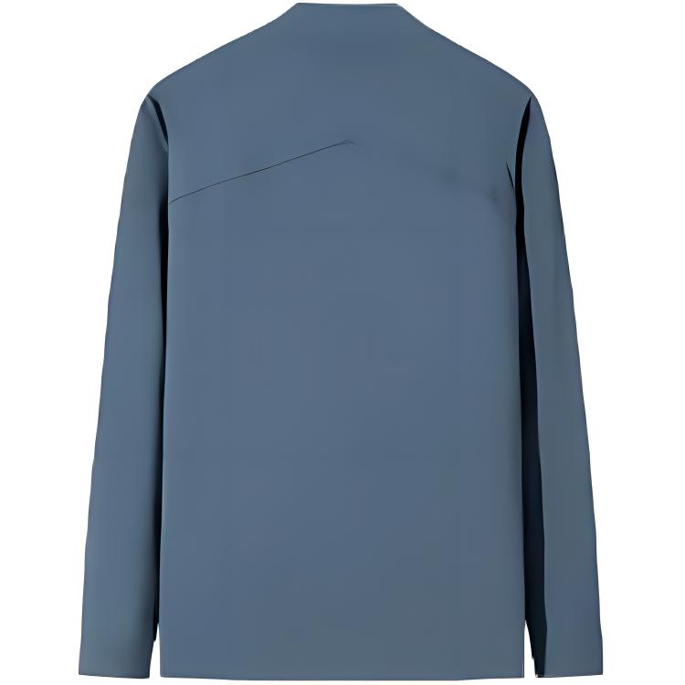 Anta Champion Outdoor Series Sports Casual Simple Solid Color Knitted Sweater Men tops Dark-Blue 152510404-3