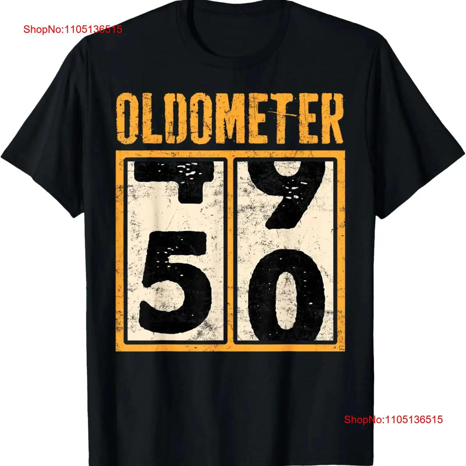 

Oldometer 50 Years Old Odometer 50th Birthday Turning T Shirt vintage Washed Stylish Soft Casual Breathable Versatile Slightly 5XL різнокольоровий