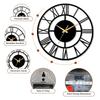 Metal Wall Clock for Living Room Stylish Latest | Fancy Big Size Wall Watch for Hall, Bedroom, Kitchen, Drawing Room | Decorative Antique