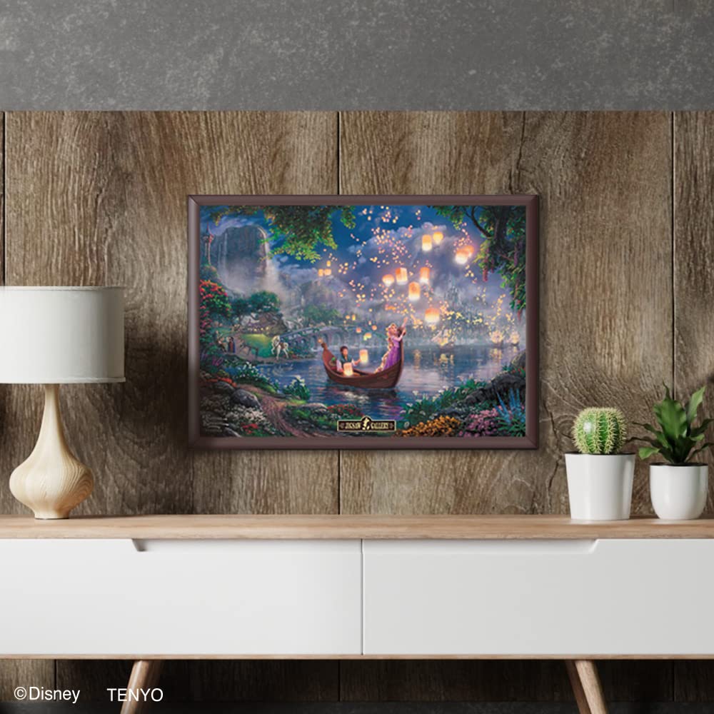 Tenyo in Jigsaw Puzzle Disney Thomas Kinkade Tangled Special Art Includes and Service Card (Tenyo) [Made Japan] 500-Piece (35x49cm) D500-630