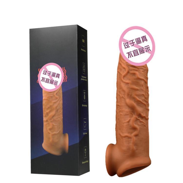 Liquid Silicone Wolf Tooth Set: Wearable Simulation Crystal Penis Toy for Men and Women