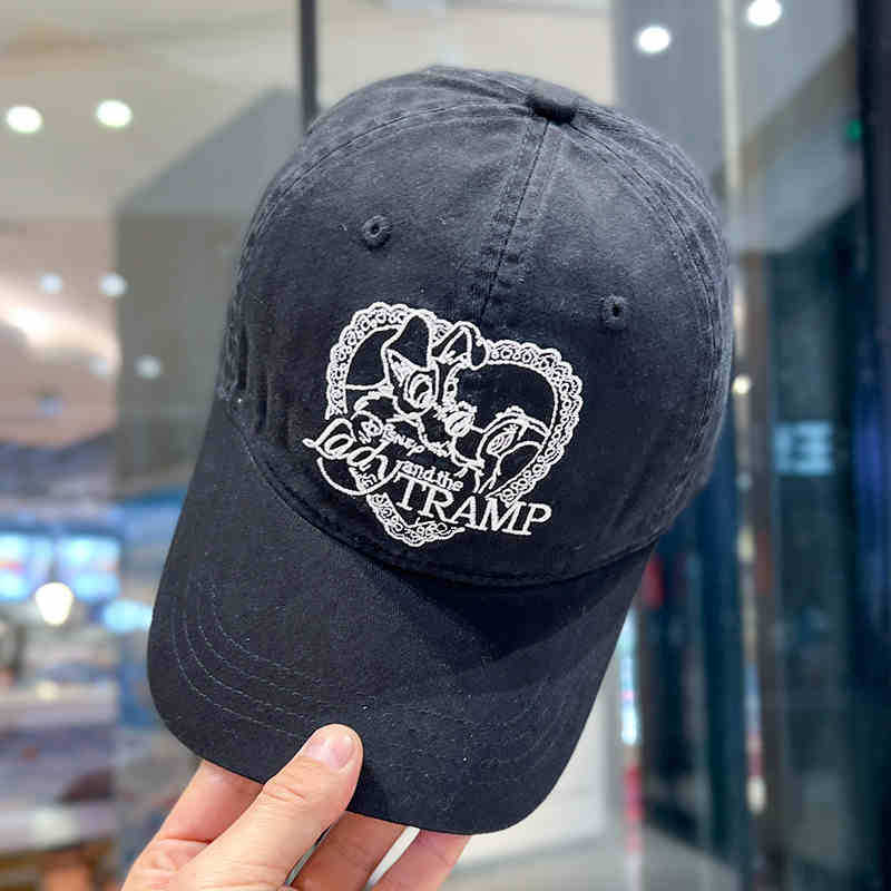 Tramp Baseball Cap For Women Men Spring Summer Cotton Embroidered Sun Protection Casual Sporty Style