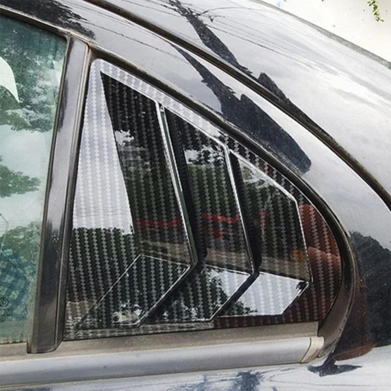 Cars Accessories Rear Side Louvered Decorative Cover For Mitsubishi Lancer EX 2009 2010 2011 2012 2013 2014 2015 2016