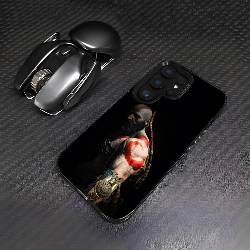 G-God Of Wars Game Phone Case For Samsung S26 S25 Plus S20 S20 Plus S22 Ultra S23 FE S21 Plus S21 Ultra Colorful Cover