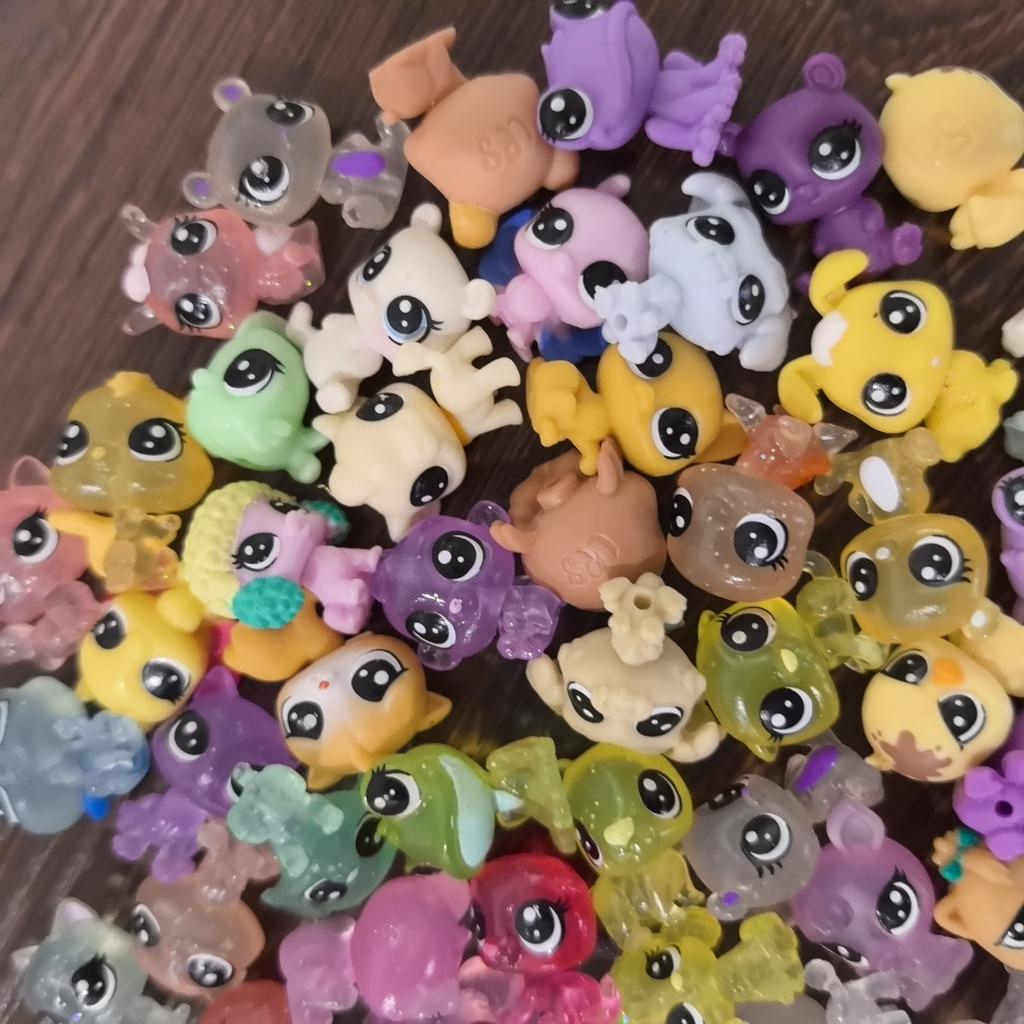 Non-Toxic 10Pcs Littlest Pet Baby Tiniest Mini Figure Original Super Tiny Animal Sheep Bird Bunny Kids Toy Collectibles