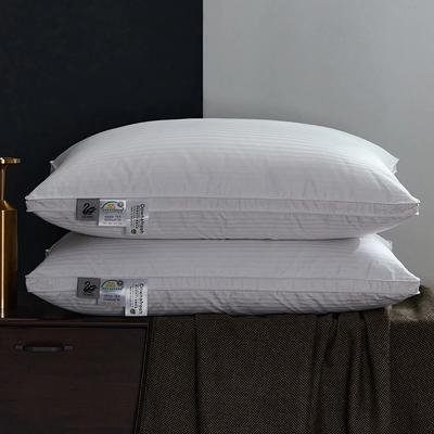 Poduszka z gęsiego puchu jakości 5-gwiazdkowego hotelu z trójwymiarowym wsparciem szyi, z pianką z pamięcią kształtu, wykonana ze 100% bawełny dla komfortowego snu