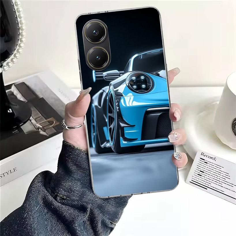 Sports Car 911 Soft Phone Case For Xiaomi Redmi 15C 15 13C 13 Poco X5 X6 X7 F7 Ultra M7 12C 12 10 10C 9C 9A 9T 9 Fundas Poco X3