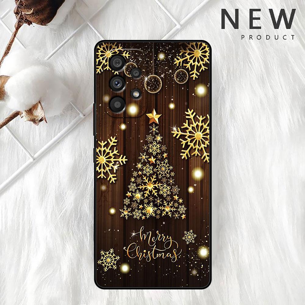 

Зимний снег Веселый рождественский чехол для Samsung Galaxy A52 A12 A51 A32 A21s A71 A32 5G A12 A22 A53 A31 A13 A72 A02s A41 Чехол для телефона Samsung A12