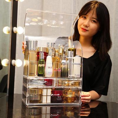 Acryl Stofdichte Cosmetische Organizer voor Huidverzorging en Penselen