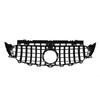 For Panamericana GT   Grille With Camera Holes Replacement For   EClass W213 C238  13 PreFacelift 20172020(Matte Black Glossy Black )
