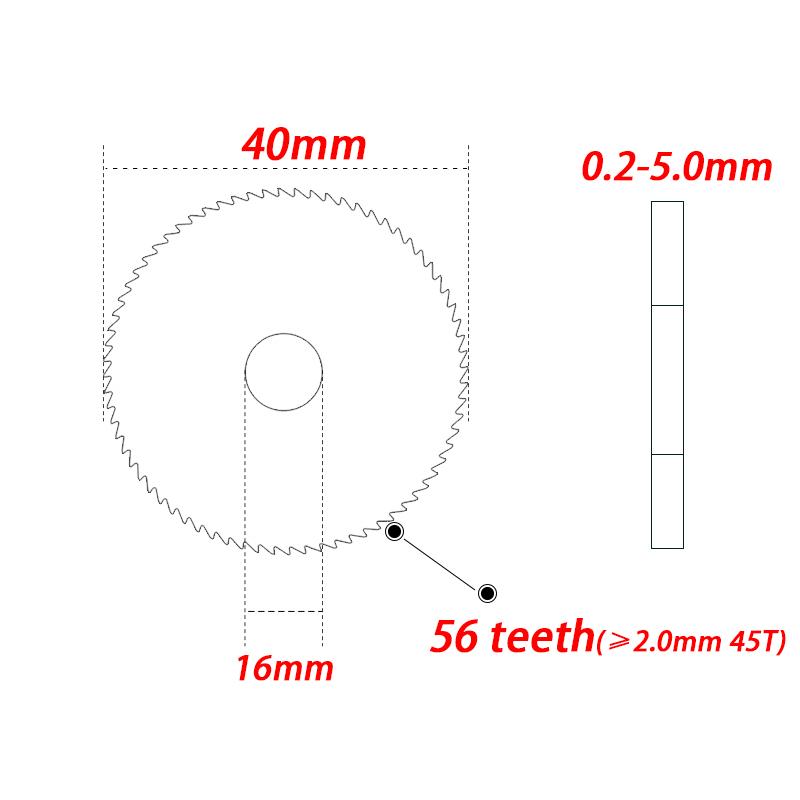 

Пильные полотна с ЧПУ 40, 45, 50, 55, 63, 60 мм, фреза из вольфрамовой стали, 70 мм, твердосплавное дисковое пильное полотно для резки нержавеющей стали Cut thickness 0.2mm