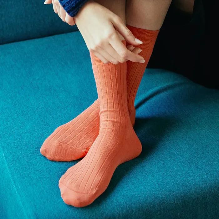 STB023 Superior Colored Rib Socks (10 Colors)