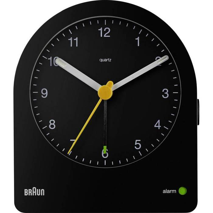 Braun BC22 Réveil noir Heures de réveil 1 1 minuterie