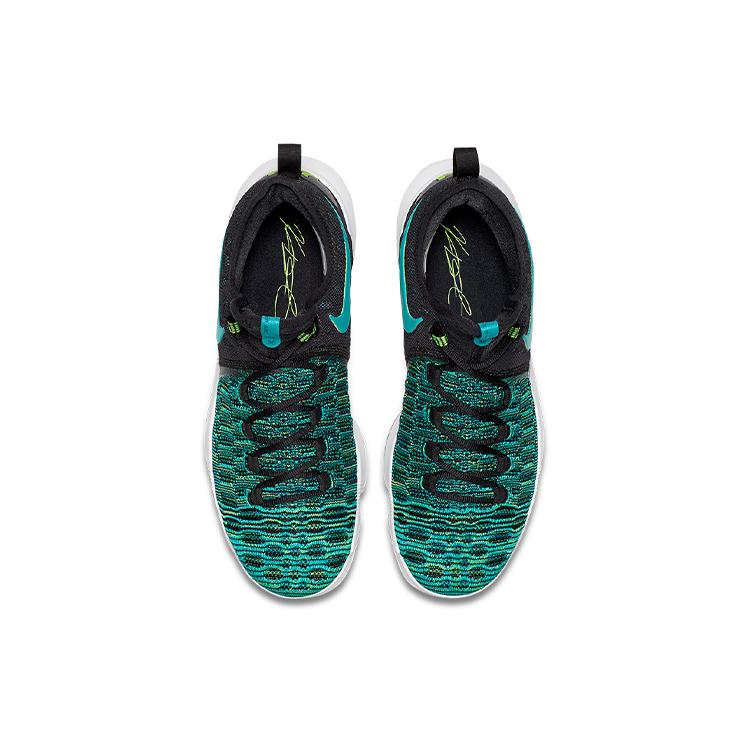 Nike KD 9 'Birds of Paradise' (Unisex) Black / Clear Jade Basketball Shoes 843392 300