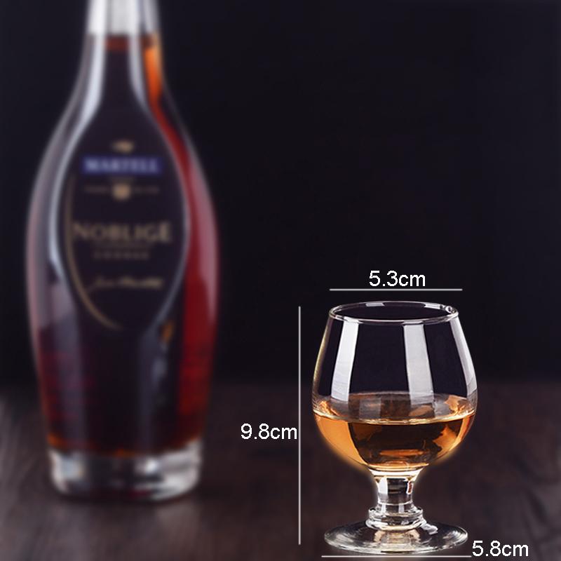 Glass Red Wine Glasses Bantam Cups Retro Wine Sets Creative Household Drinkwares Short Foot Cups Whisky Containers Bars Supplies