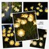 Solar Fiber Optic Flower Stake Lights IP44 LED Lamp for Garden Yard Lawn Outdoor Decor