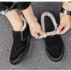 2026 New Men's Cotton Shoes Winter Fashion Shoes Men's Snow Boots Plush Thickened Comfortable and Warm Walking Shoes Boots Men