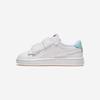 Puma Smash 3.0 Badge Velcro Infant [PKI39728706-PUMA White-Safe Lake-Red Fire]