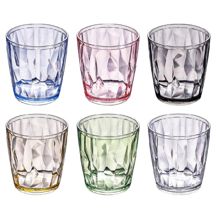 Shatterproof Water Tumblers Reusable Fruit Juice Beer Champagne Cup for Party
