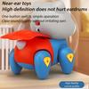 Electric Walking Crawling Dinosaur Dog Pig Toy With Music & Led Light, Musical Electronic Pet Animal Toys For Babies Toddlers