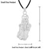 Yi Hua Retro Ethnic Style Solid Silver Pixiu Coin Pendant Necklace