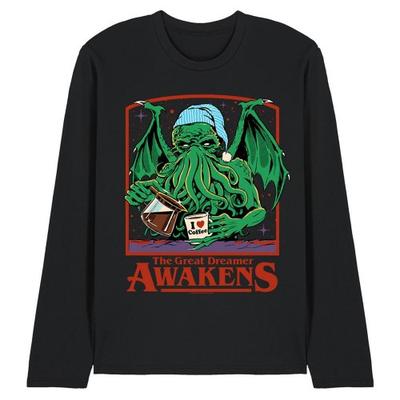 Steven Rhodes Unisex Adult The Great Dreamer Awakens Long-Sleeved T-Shirt