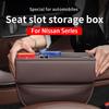 Auto Sitzspalt Aufbewahrungs Organizer Box für Nissan Teana Qashqai X-Trail Kicks Tiida Auto Spalt Füllbox Innenraum Zubehör
