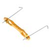 New JDM Style Car Racing Battery Tie Down Aluminum Battery Fasten Bracket Holder 14cm 19CM for Honda Civic Gold Black BT-1007-G