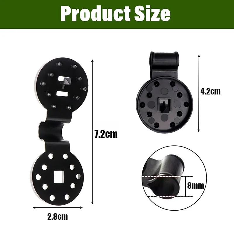 20~200PCs Shade Cloth Clips Shade Fabric Clamps Accessories Grommets For Net Mesh Cover Sunblock Fabric In Garden Greenhouse