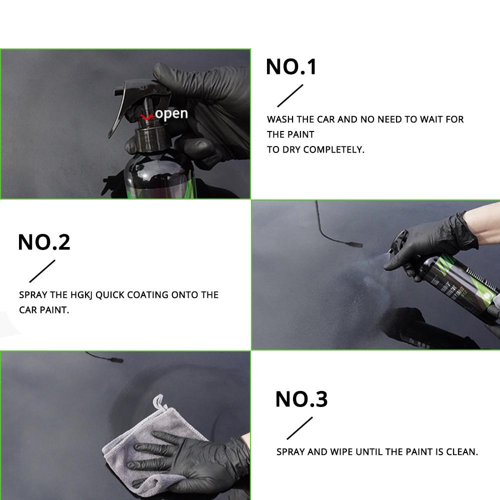 Powłoka Ceramiczna S12 Większy Połysk Wzmocnienie Szybka Warstwa Hydrofobowa Pasta Polerska Mycie Samochodu Bez Wody Wosk i Długotrwała Ochrona