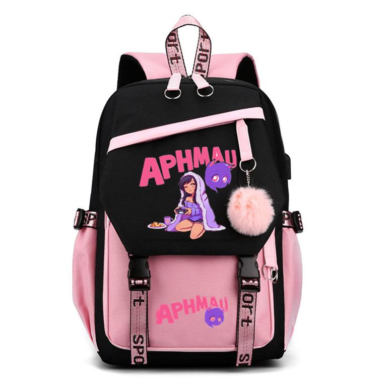 Large Capacity Schoolbag with Shoulder Strap; Student Three-piece Pencil Case Set