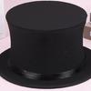 Cosplay Fedoras Cap Flat Top Hat Adult Unisex Magician Hat Masquerade Balls Cap