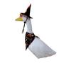 Halloween Goose Costume Set Includes Witch Hat with Spider and Pumpkin Design Bandana with Halloween Themed Prints and Sunglasses Accessory for Pets