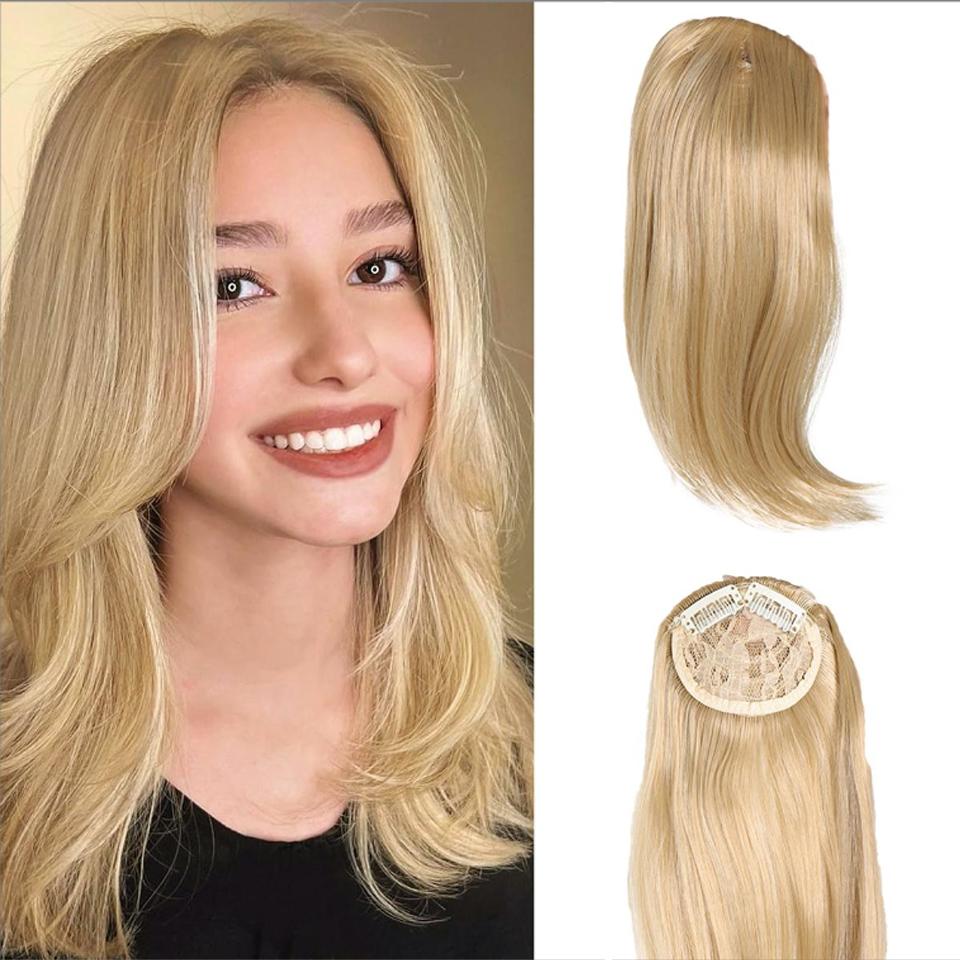 WTB Synthetic Wig Bangs Wig Piece Female Natural Front Forehead Can Be Divided Into Unilateral Splayed Bangs Wig Piece