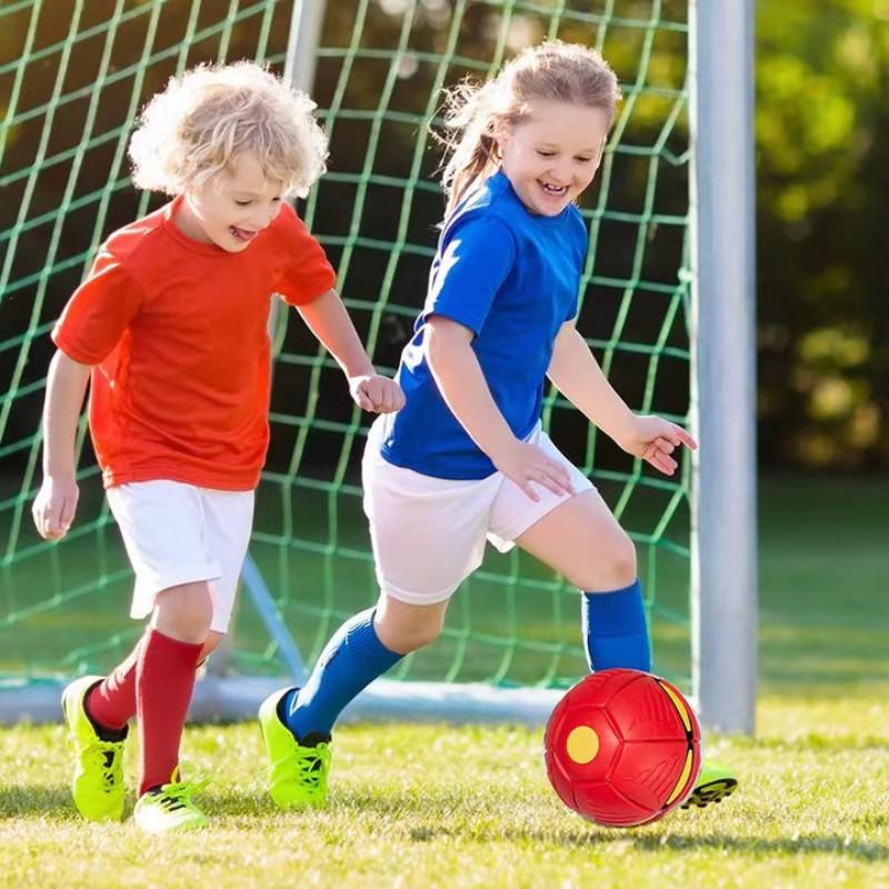 Children's Outdoor Sports Toys Magic UFO Ball Beach Garden Throwing Disc Ball Novelty Deformation Toys Parent-child Party Game