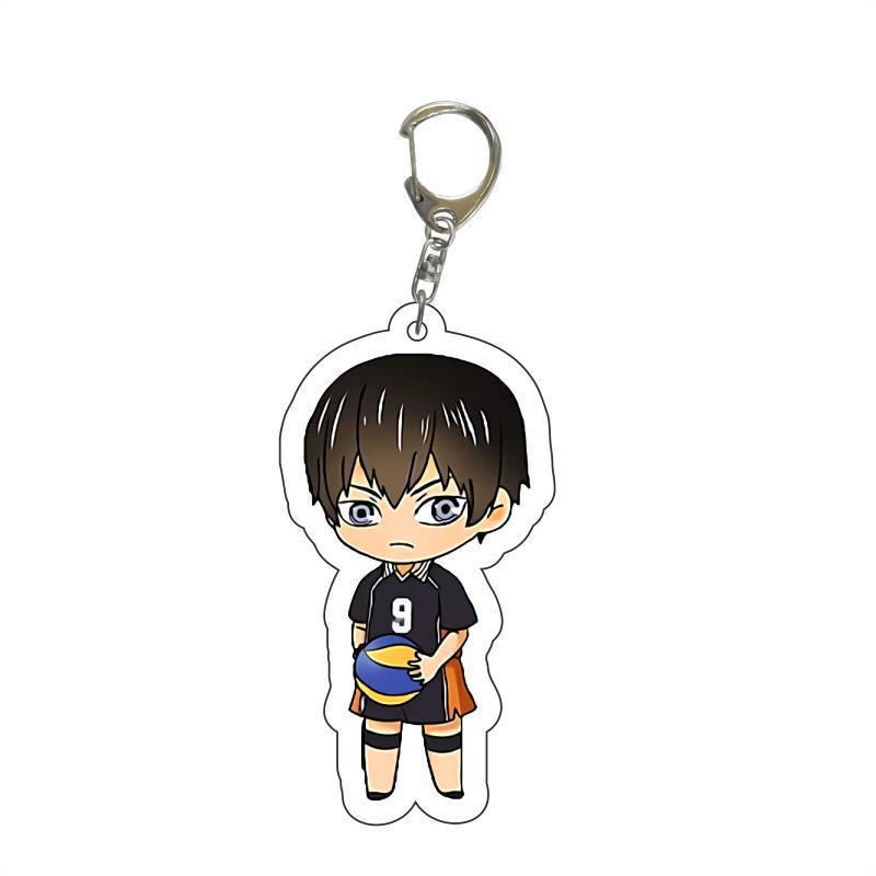 Haikyuu!! Schlüsselanhänger aus Acryl: Hinata Shoyo & Kageyama Anhänger