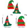 Christmas Elf Hat With Nonwoven Fabric For Kids And Adults Holiday Costume Accessory