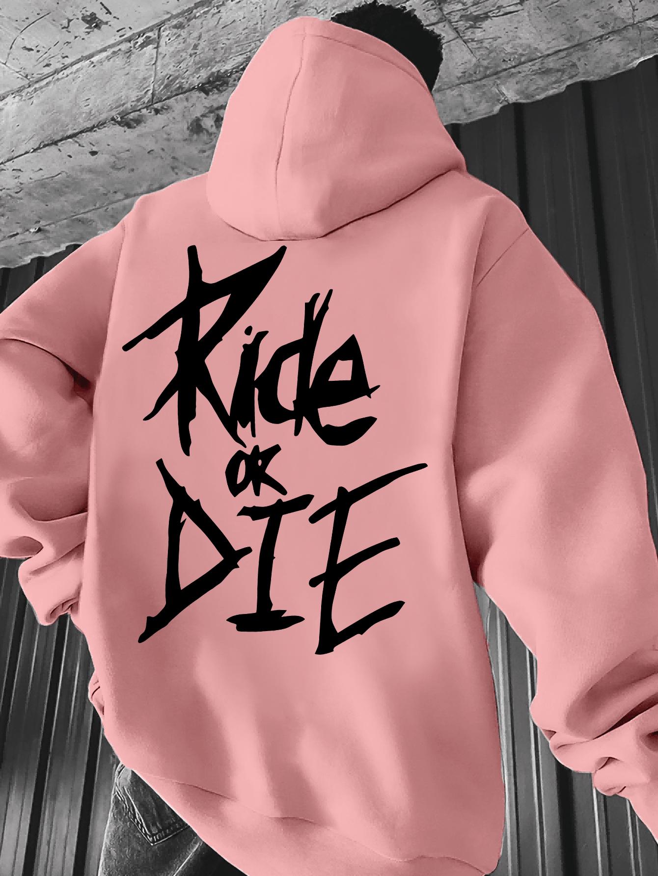 Men s Hooded Sweatshirt with Long Sleeves for Casual and Athletic Wear, Fashionable Streetwear, Letter Print Hoodie L