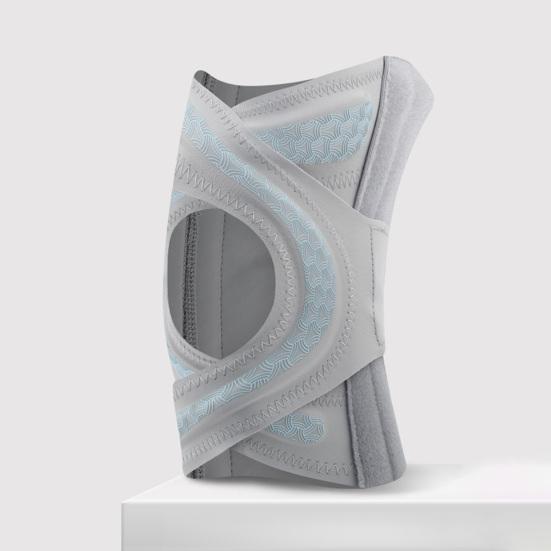 Knee Brace for Men Women Adjustable Compression Knee Support with Side Spring