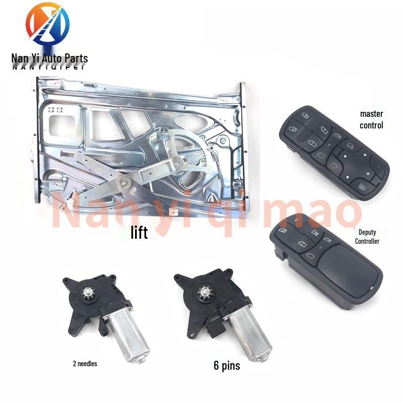 Compatible Mercedes-Benz 3341 Truck Window Regulator Motor (A0007200079, A0007200179) Right Door Motor 2-pin