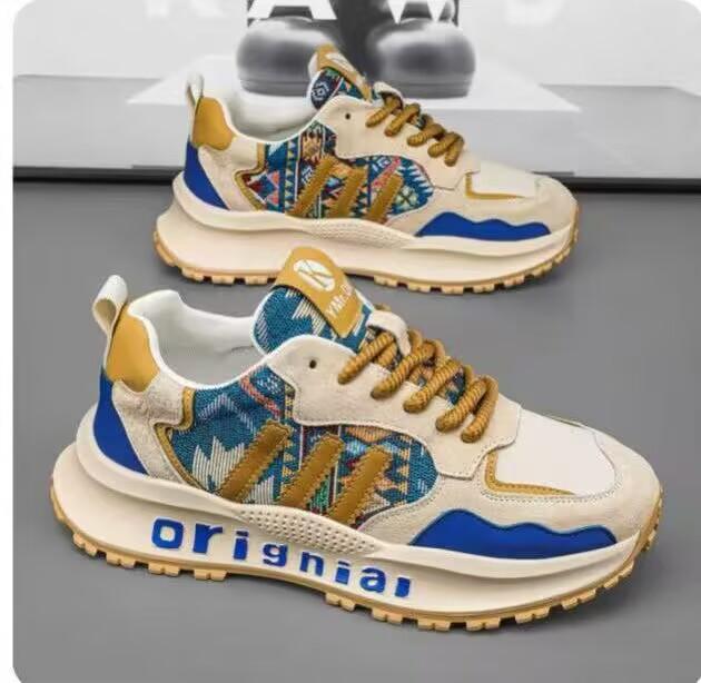 

Retro light luxury trendy thick-soled non-slip, light and comfortable dad shoes trendy sports and leisure shoes 44