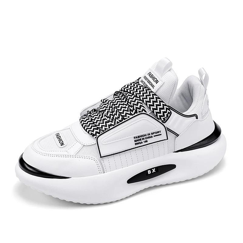 Fashion Men's Running Thick Sole Sneakers Lightweight Casual Men Walking Tennis Basketball Shoes 2025 Sapato Masculino Zapatillas Hombre