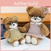 Peluche Orsacchiotto Con Occhiali Bambini Bambola Morbida Per Bambini
