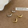 Cold Wind Best Selling Golden Women's Fashion Ear Rings Water Drop